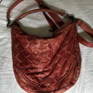 Liebeskind Berlin Debbie Patch Woven Leather Purse, large